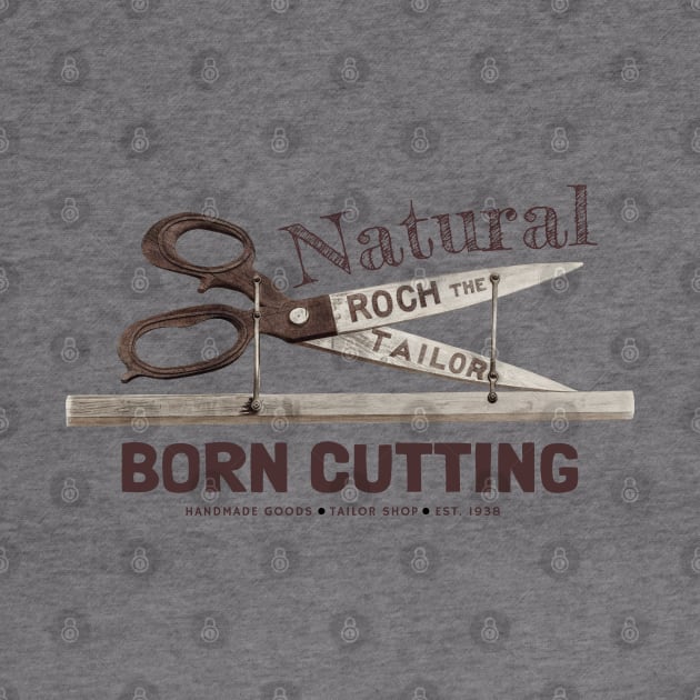 Natural Born Cutting Vintage Scissors by KewaleeTee